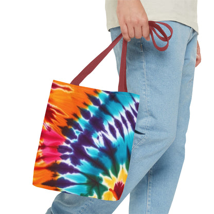 Tie Dye Printed Tote Bag