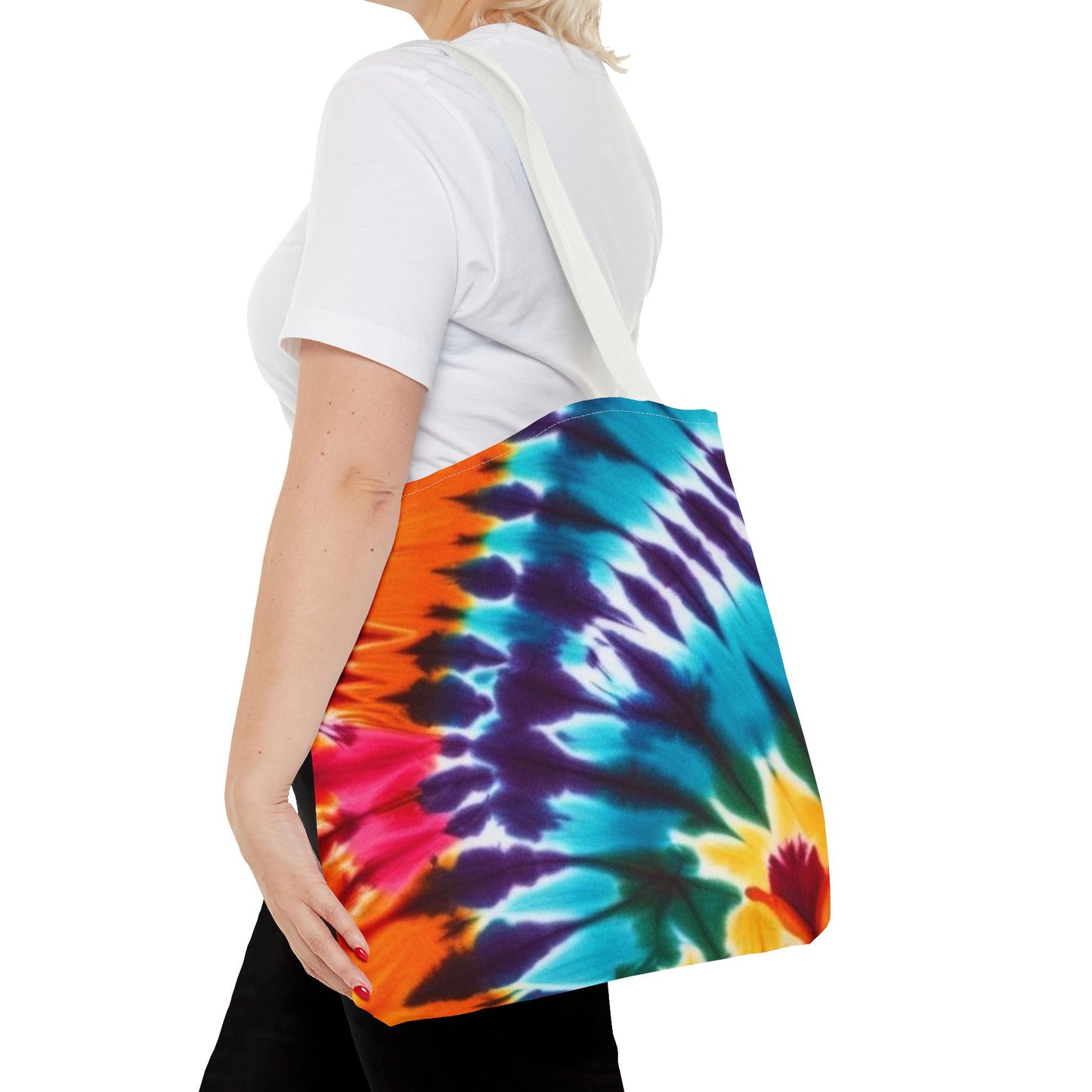 Tie Dye Printed Tote Bag