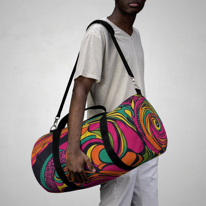 Vivid Groove Spiral Duffel Bag