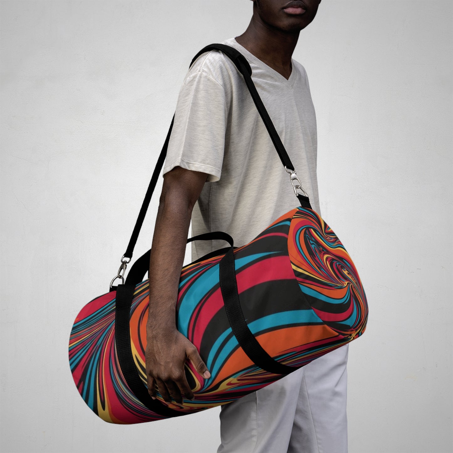 Cosmic Swirl Duffel Bag