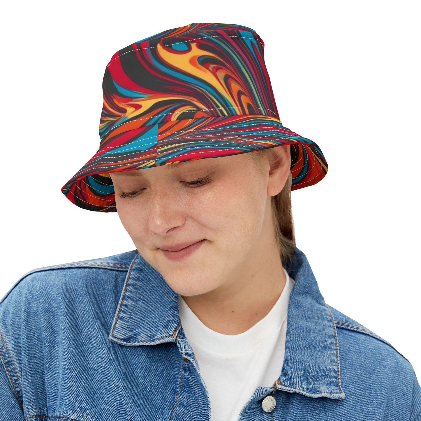 Cosmic Swirl Bucket Hat