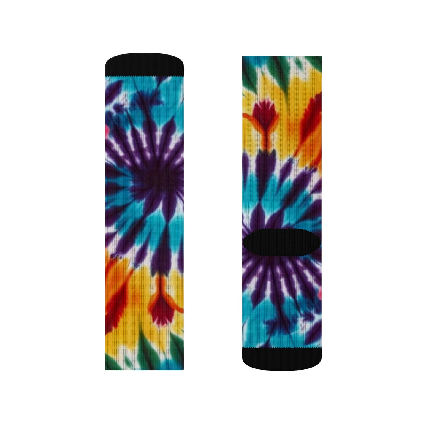 Tie Dye Sublimation Socks