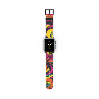 Vivid Groove Spiral Watch Band