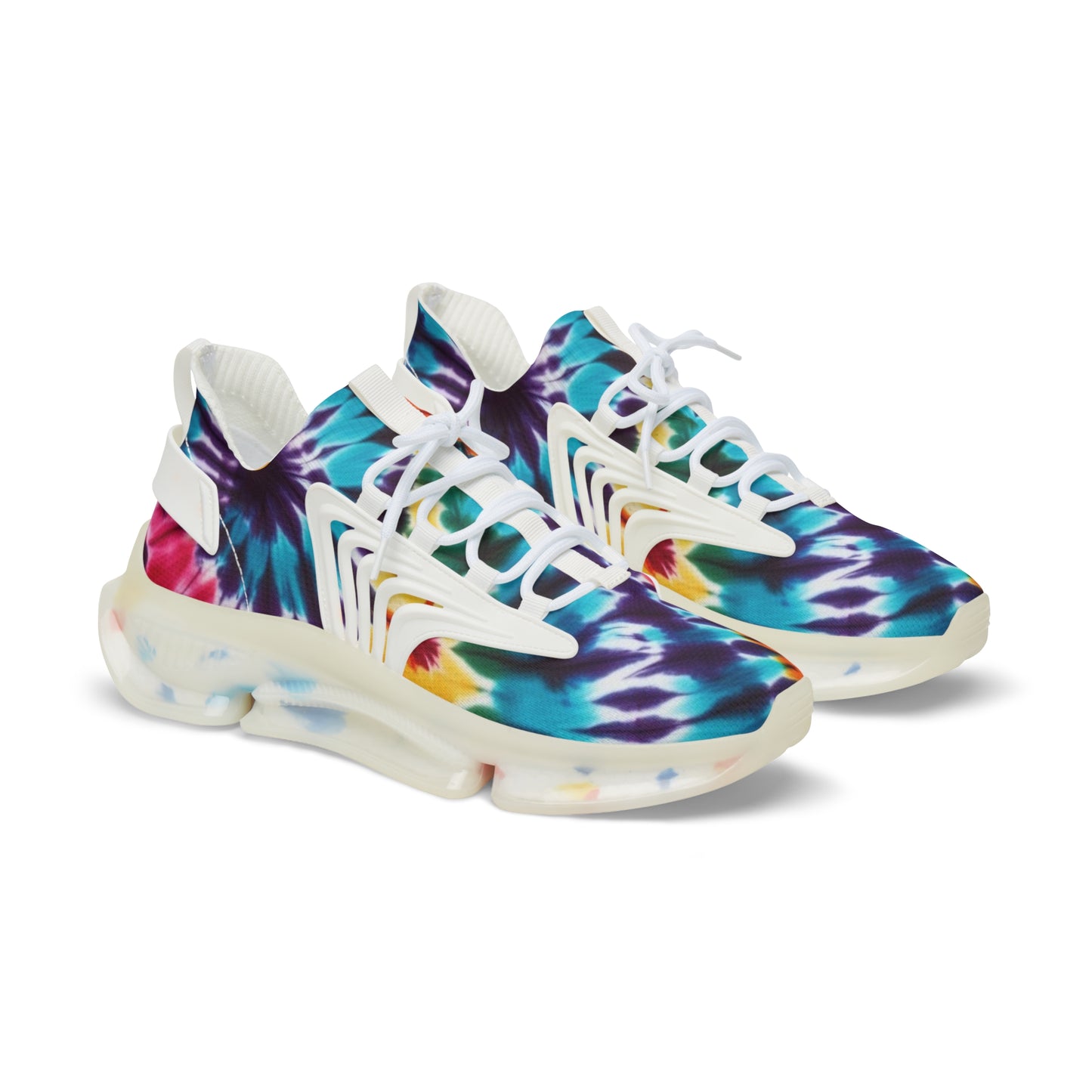 Tie Dye Mesh Sneakers