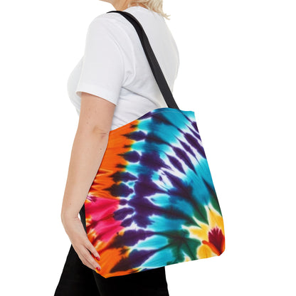 Tie Dye Printed Tote Bag