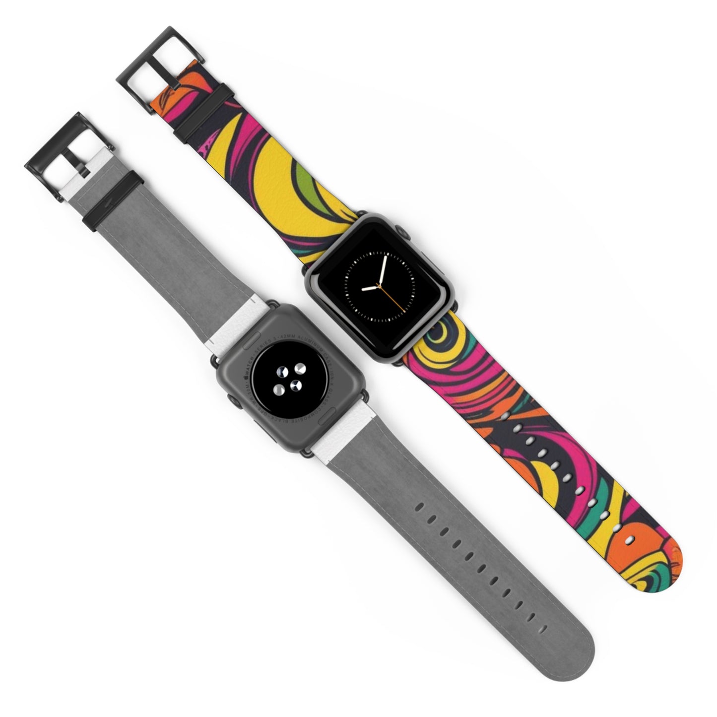 Vivid Groove Spiral Watch Band