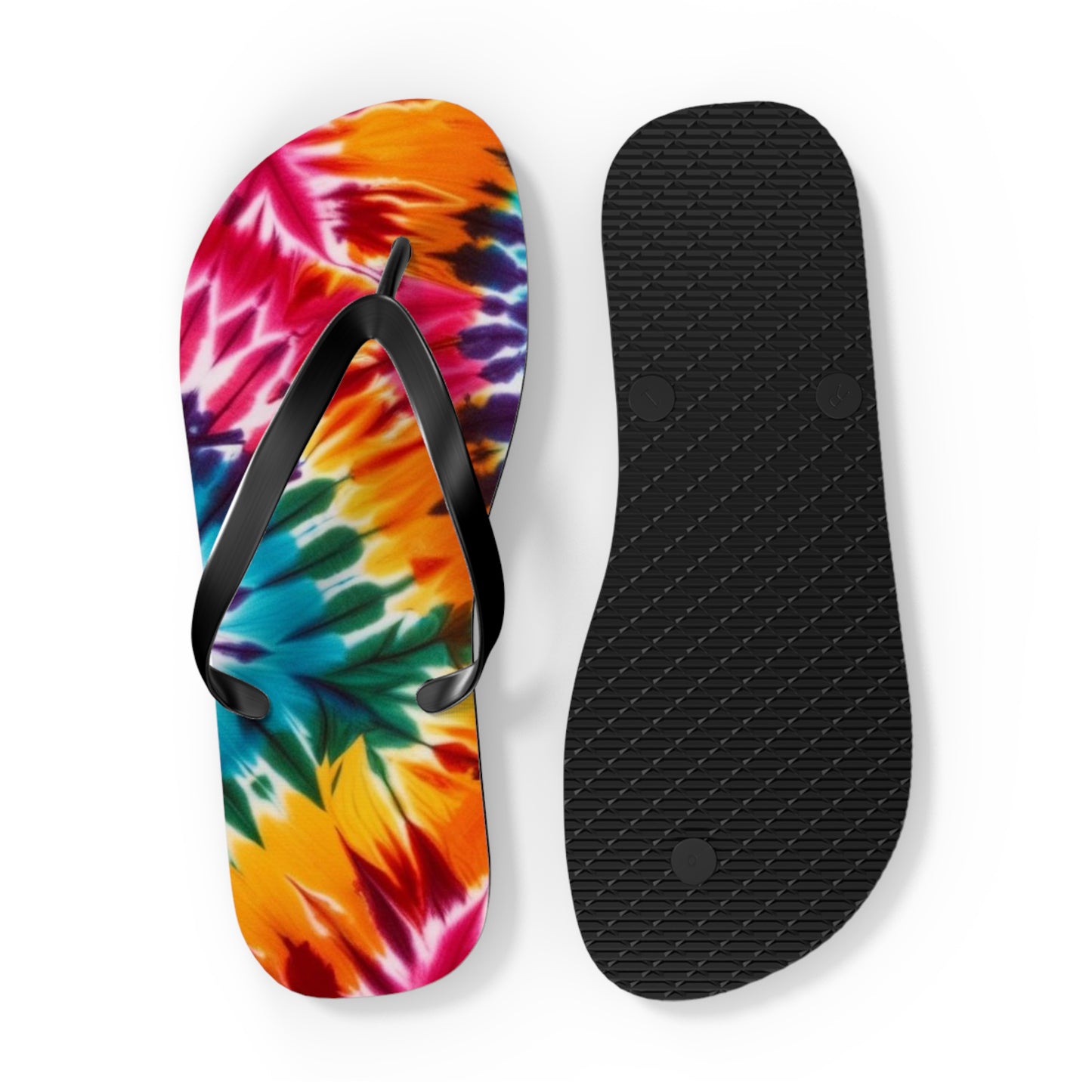 Men's Tie Dye Flip Flops