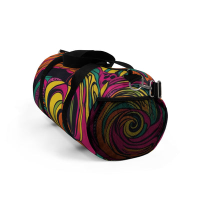 Vivid Groove Spiral Duffel Bag