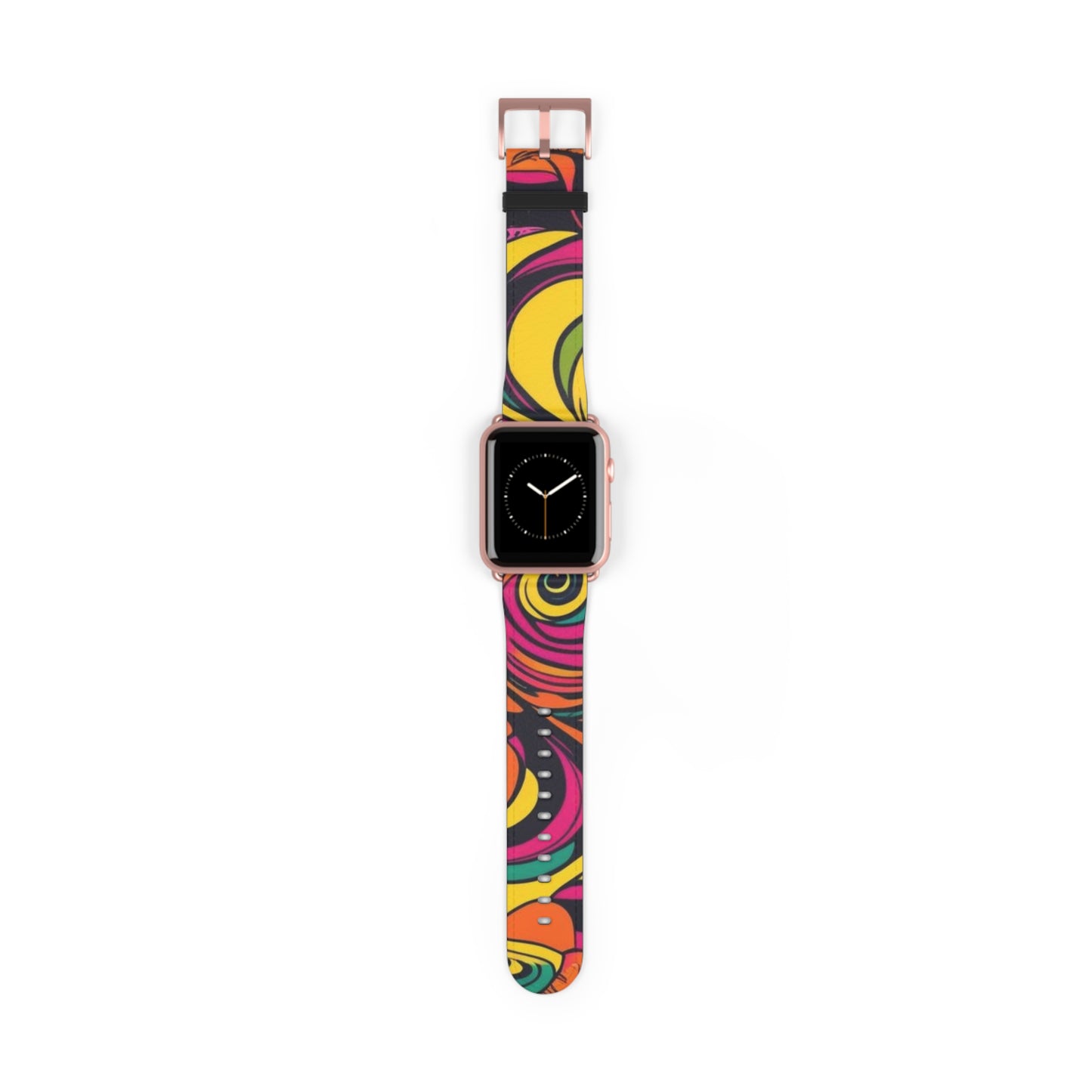 Vivid Groove Spiral Watch Band