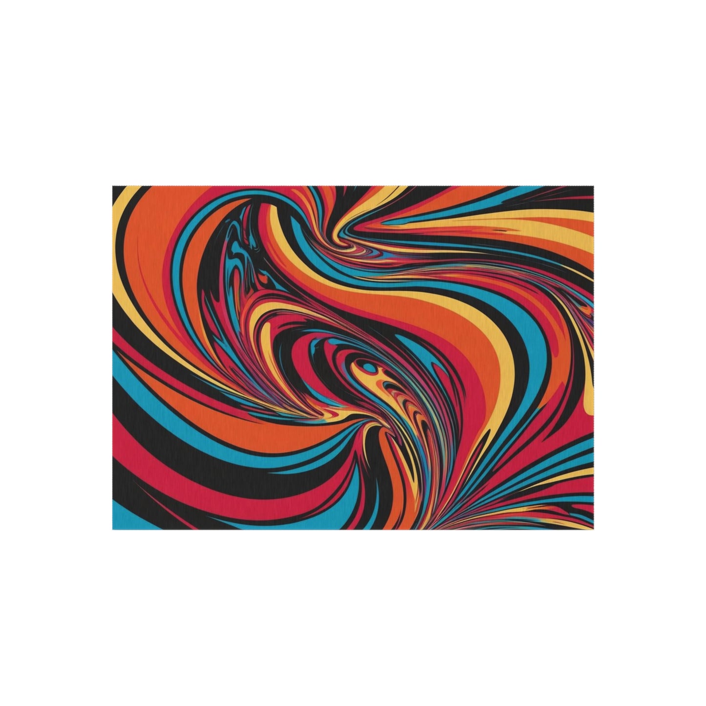 Cosmic Swirl Outdoor Rug