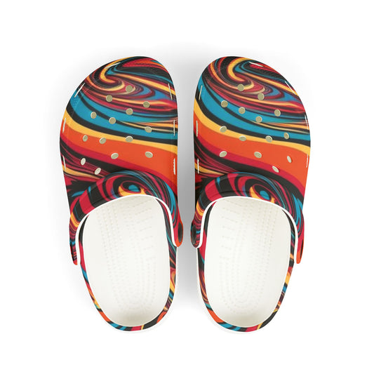 Cosmic Swirl Kid's Clogs