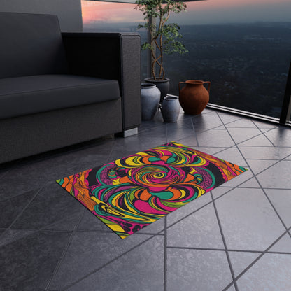 Vivid Groove Outdoor Rug