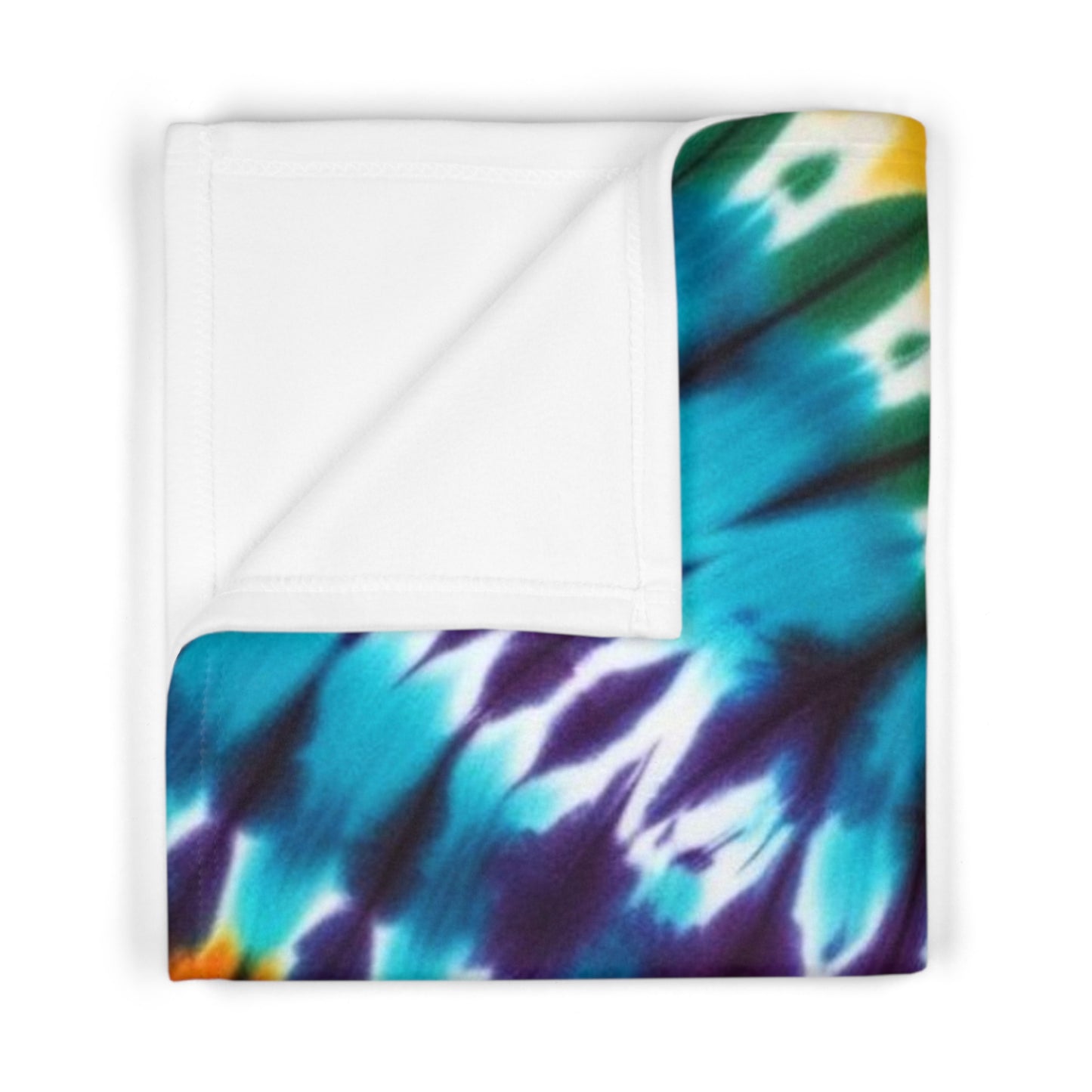 Soft Fleece Baby Tie Dye Blanket