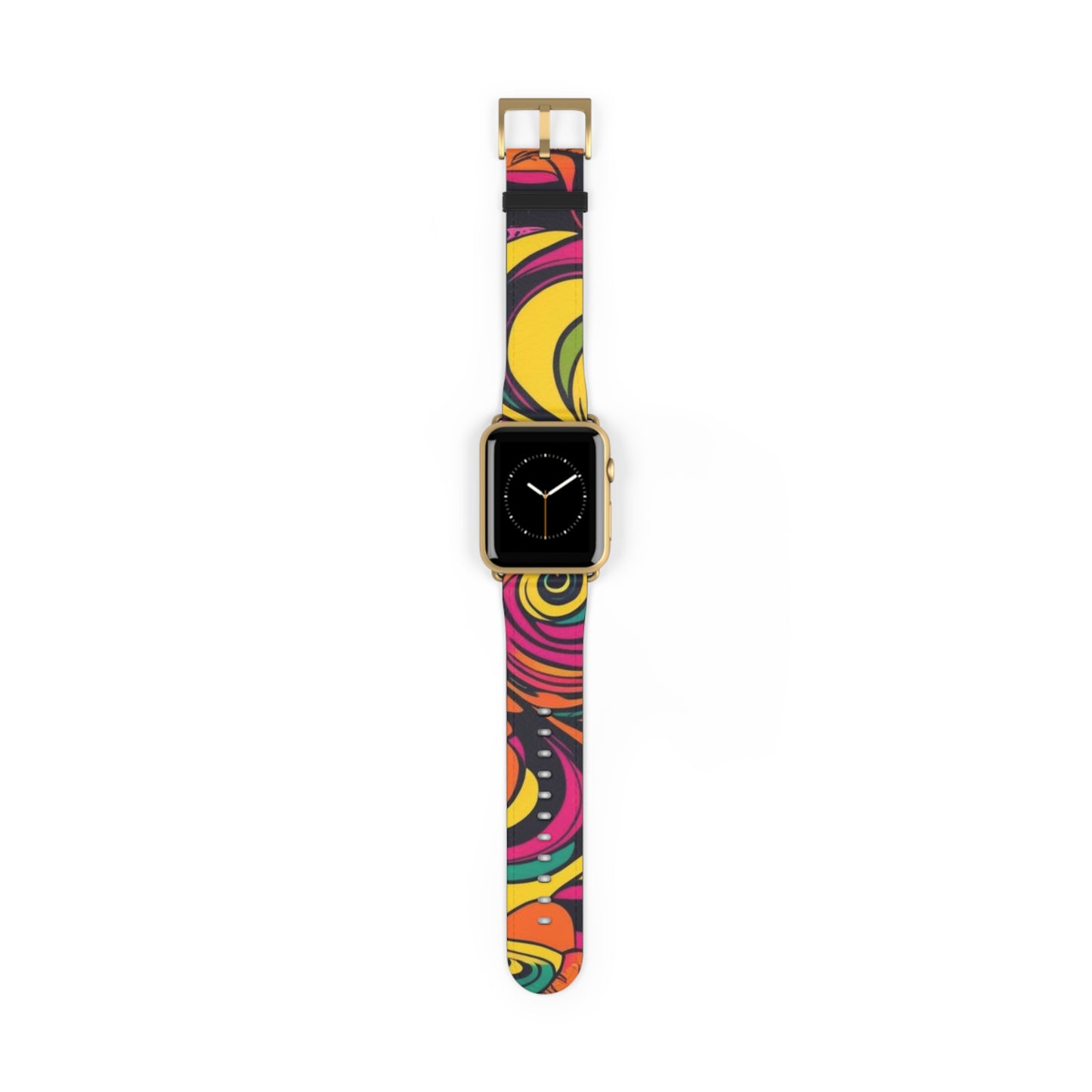 Vivid Groove Spiral Watch Band