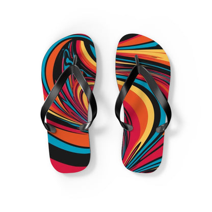 Women's Cosmic Swirl Flip Flops