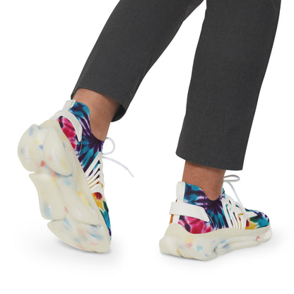 Tie Dye Mesh Sneakers