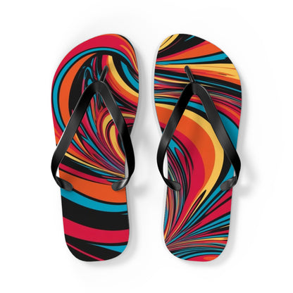 Women's Cosmic Swirl Flip Flops