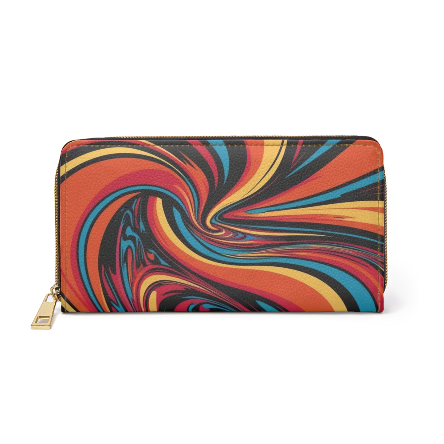 Cosmic Swirl Zipper Wallet