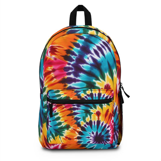 Tie Dye Printed Backpack