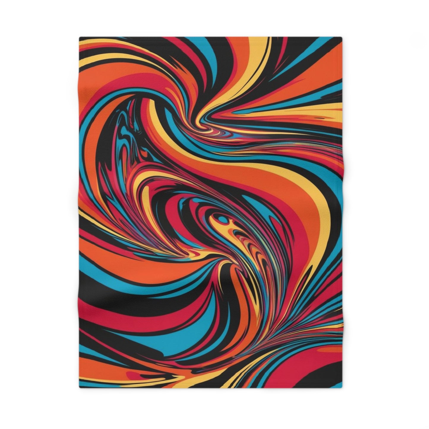 Soft Fleece Baby Cosmic Swirl Blanket