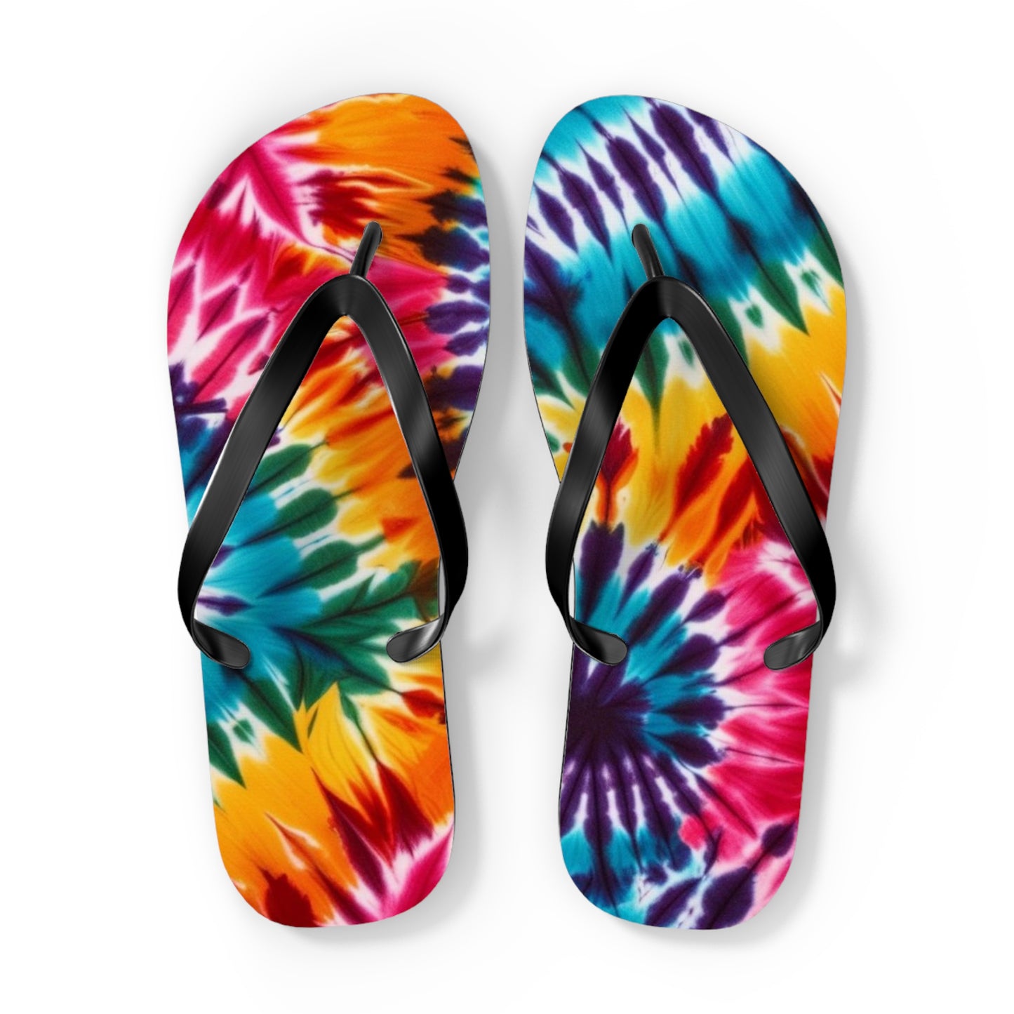 Men's Tie Dye Flip Flops