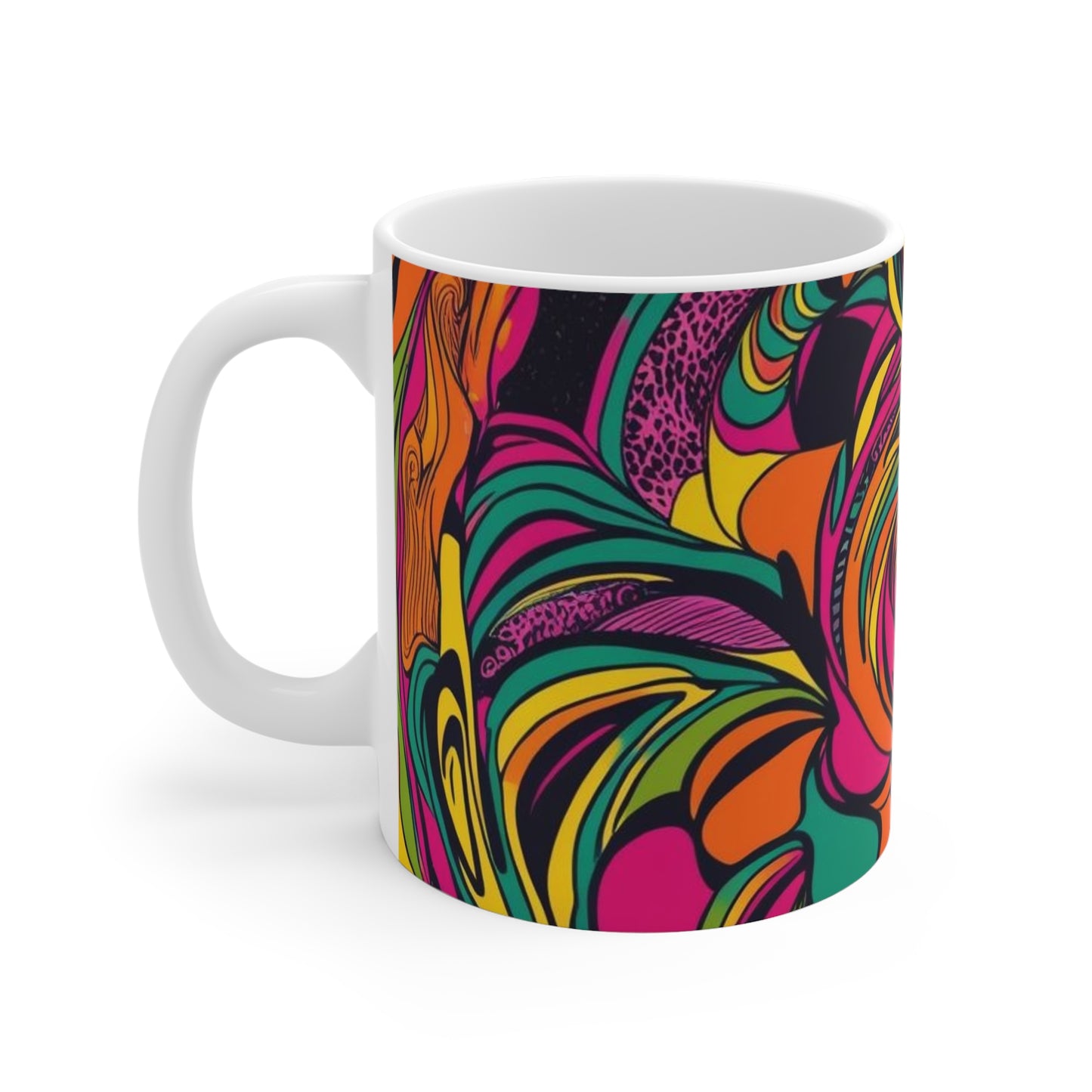 Vivid Groove Spiral Mug