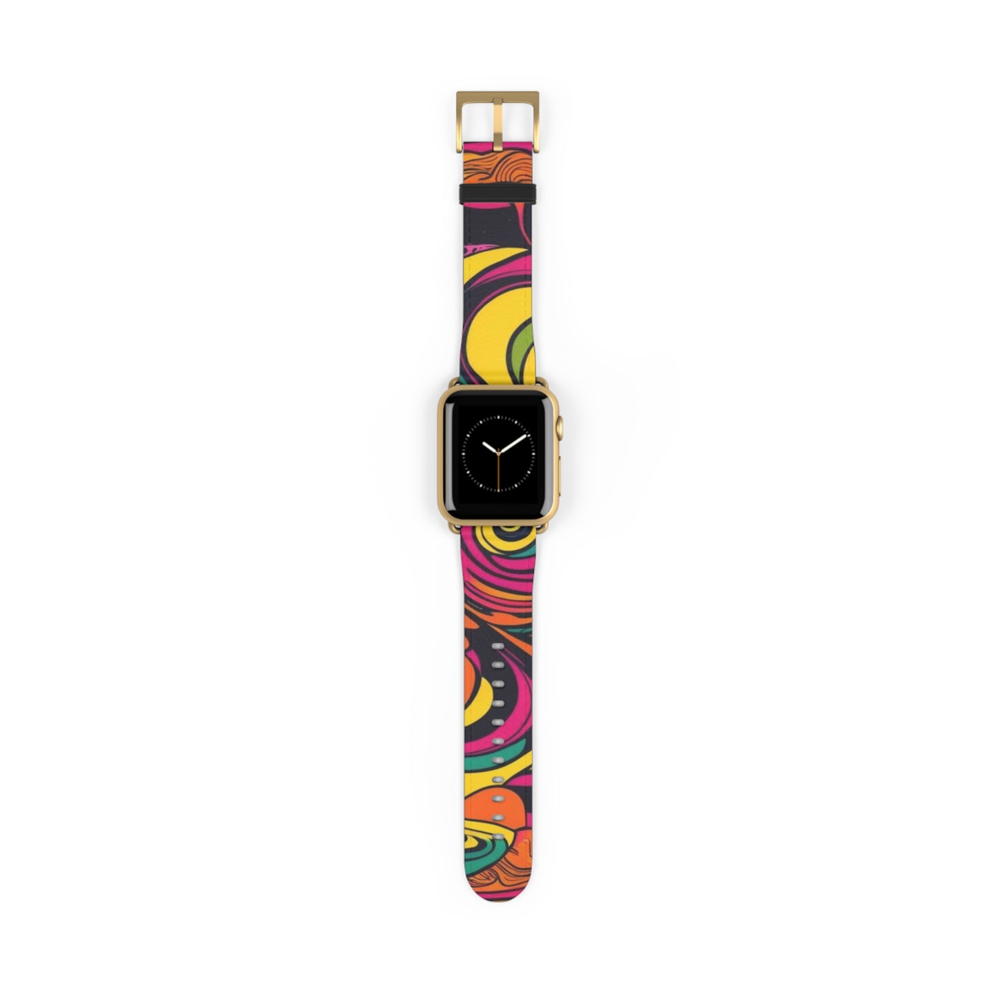 Vivid Groove Spiral Watch Band