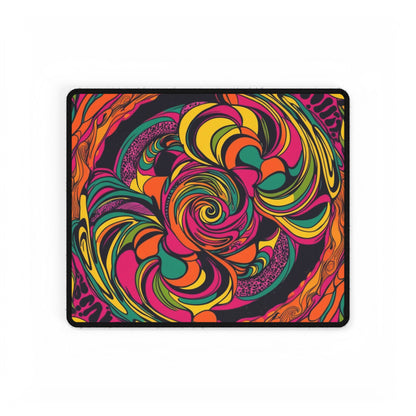 Vivid Groove Spiral Desk Mat