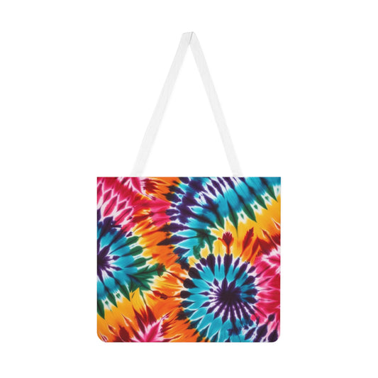 Tote Bag - Tie Dye Printed Shoulder Tote Bag