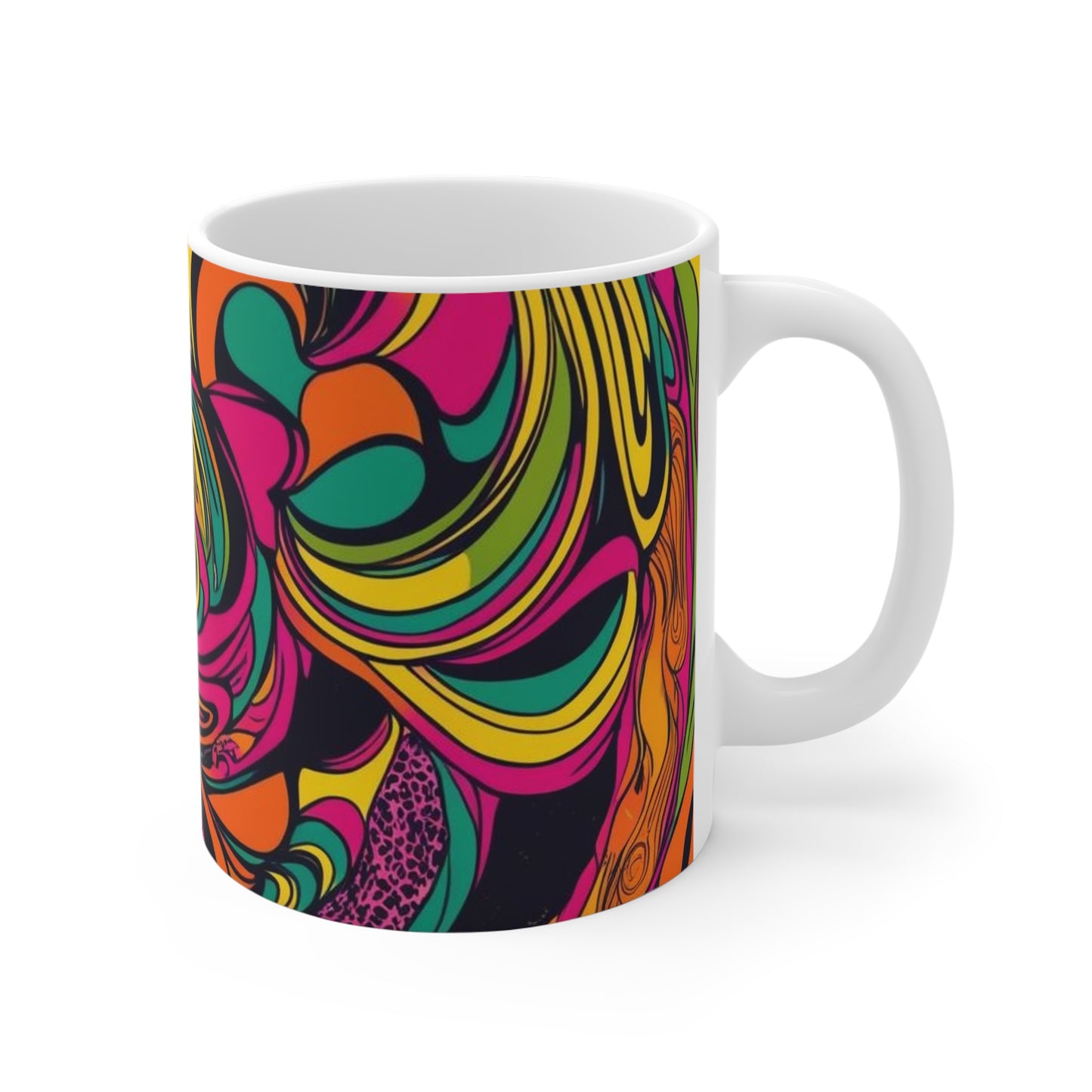 Vivid Groove Spiral Mug