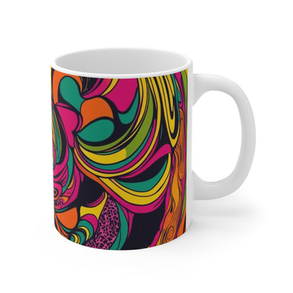 Vivid Groove Spiral Mug