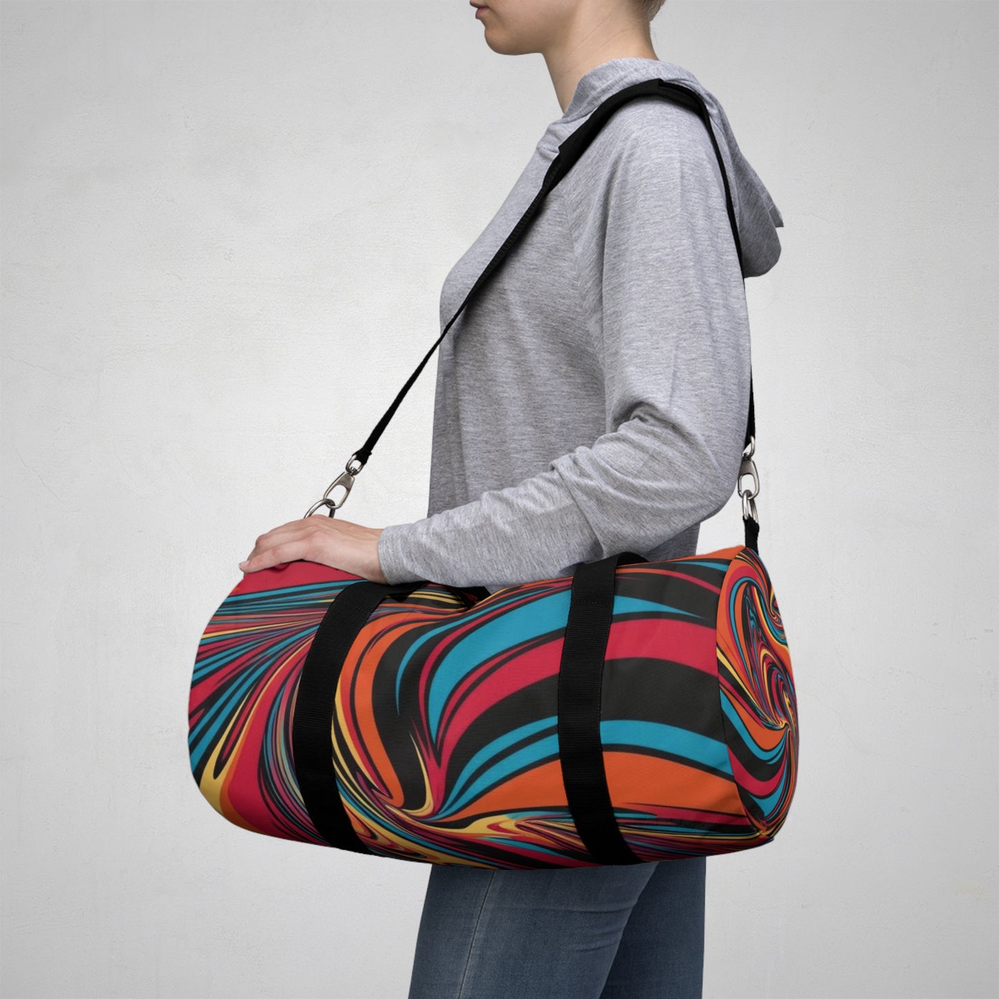 Cosmic Swirl Duffel Bag