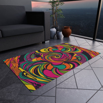 Vivid Groove Outdoor Rug