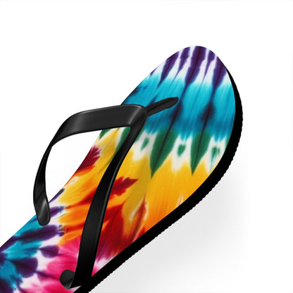 Men's Tie Dye Flip Flops