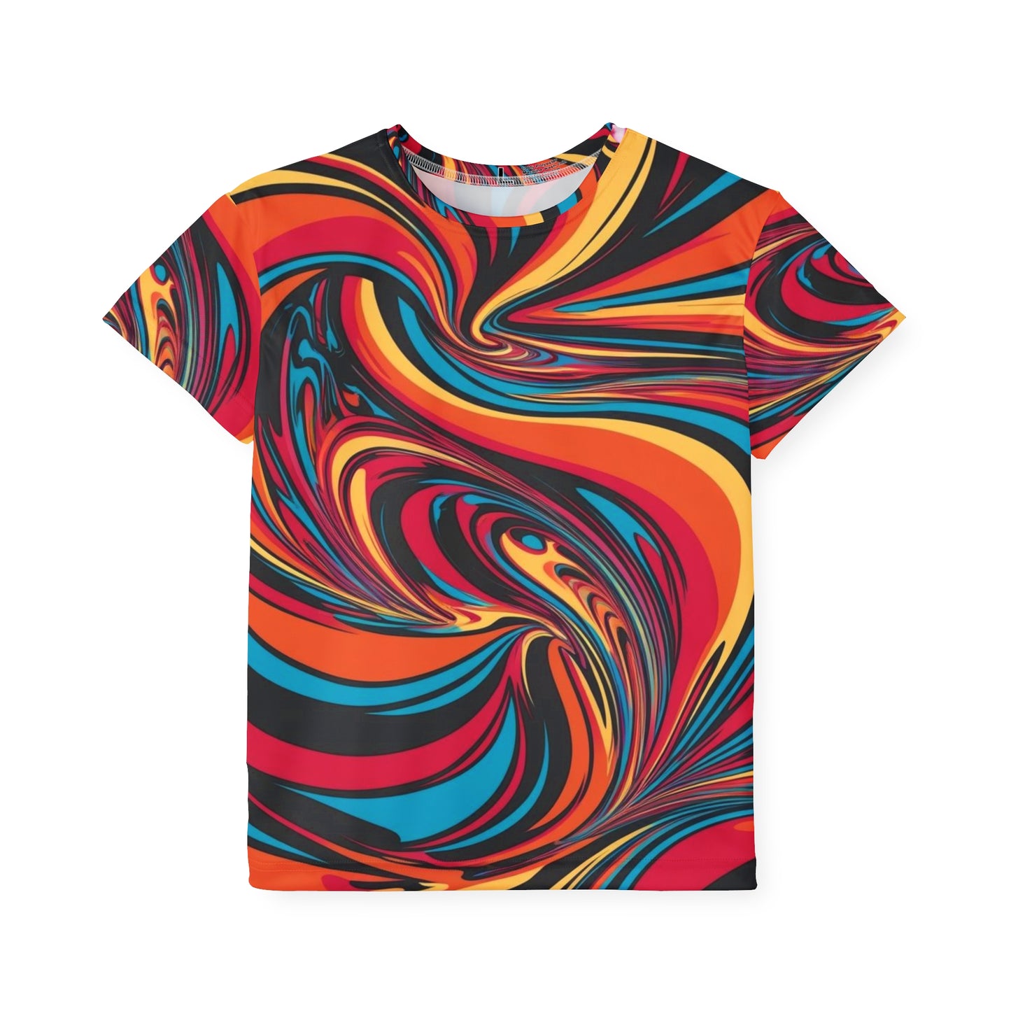 Kids Sports Cosmic Swirl Jersey