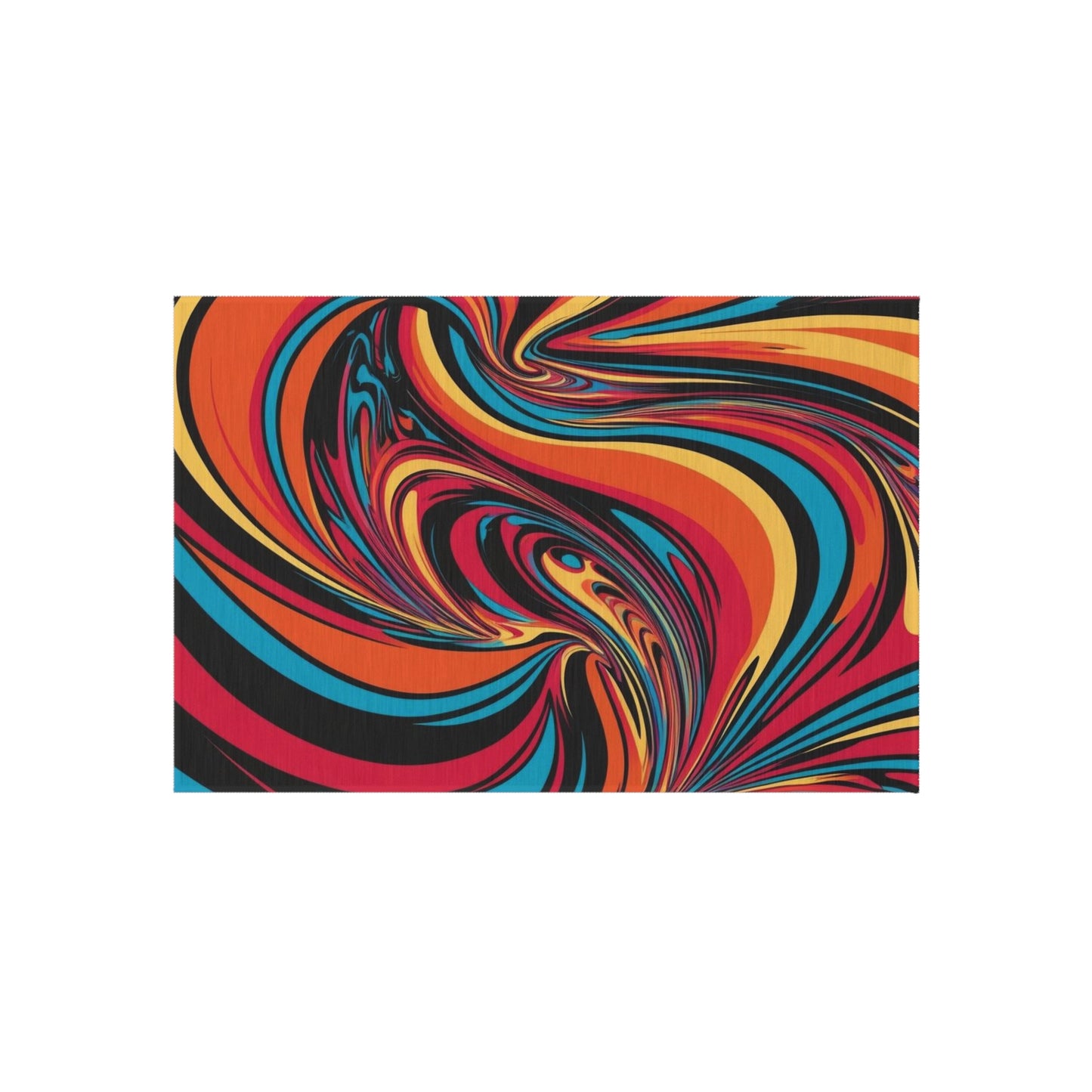 Cosmic Swirl Outdoor Rug