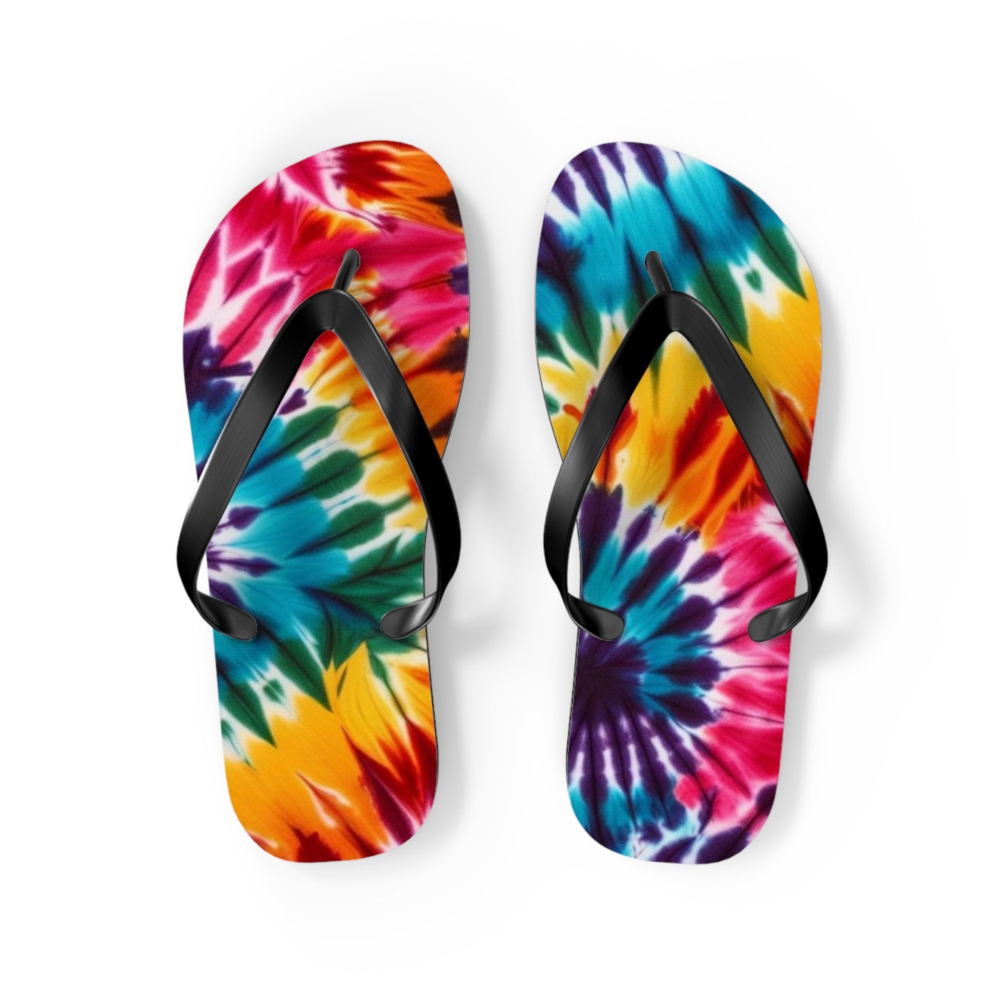 Men's Tie Dye Flip Flops