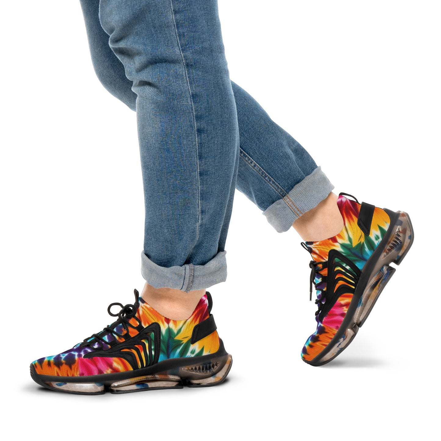 Tie Dye Mesh Sneakers