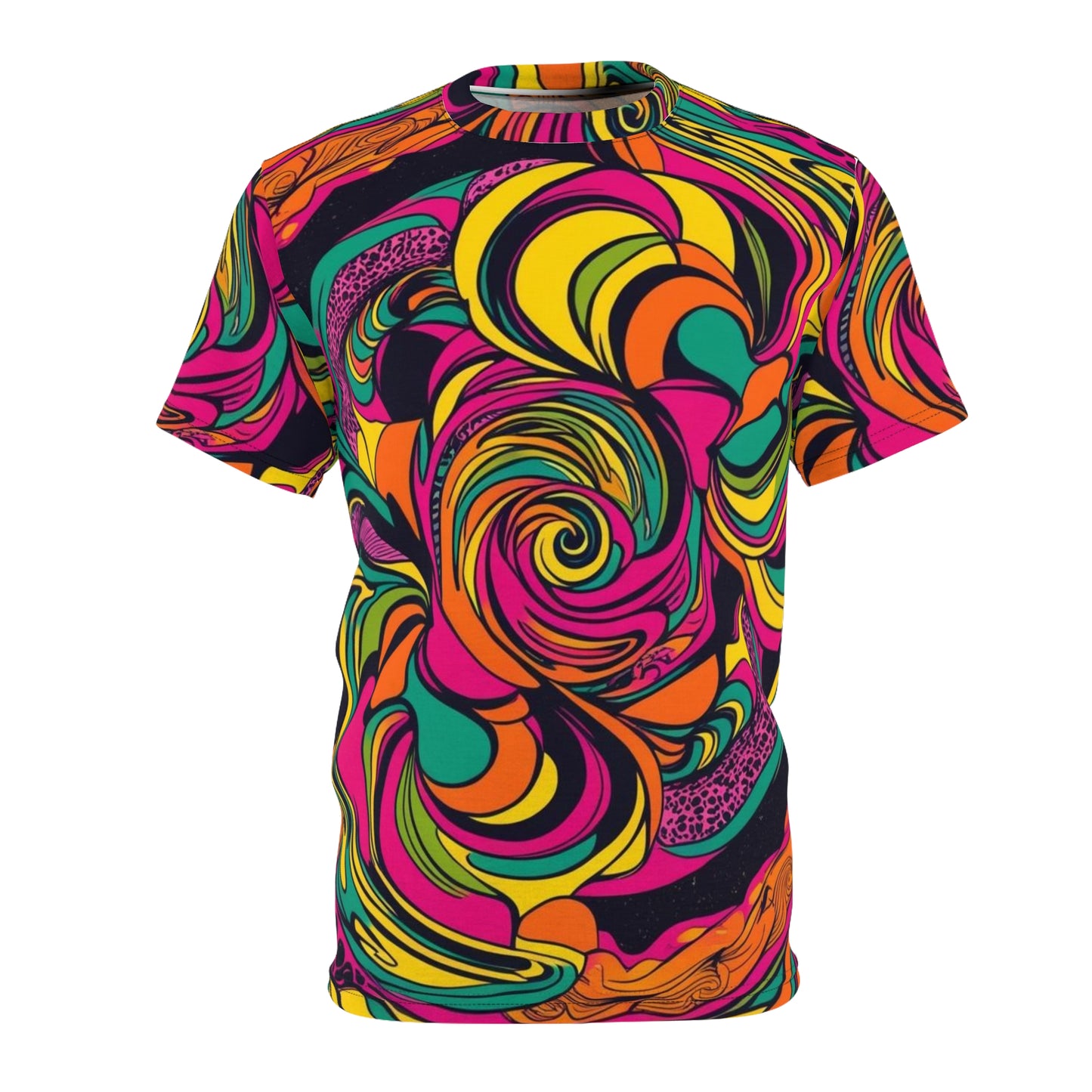 Vivid Groove Spiral T-Shirt