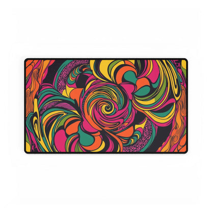 Vivid Groove Spiral Desk Mat