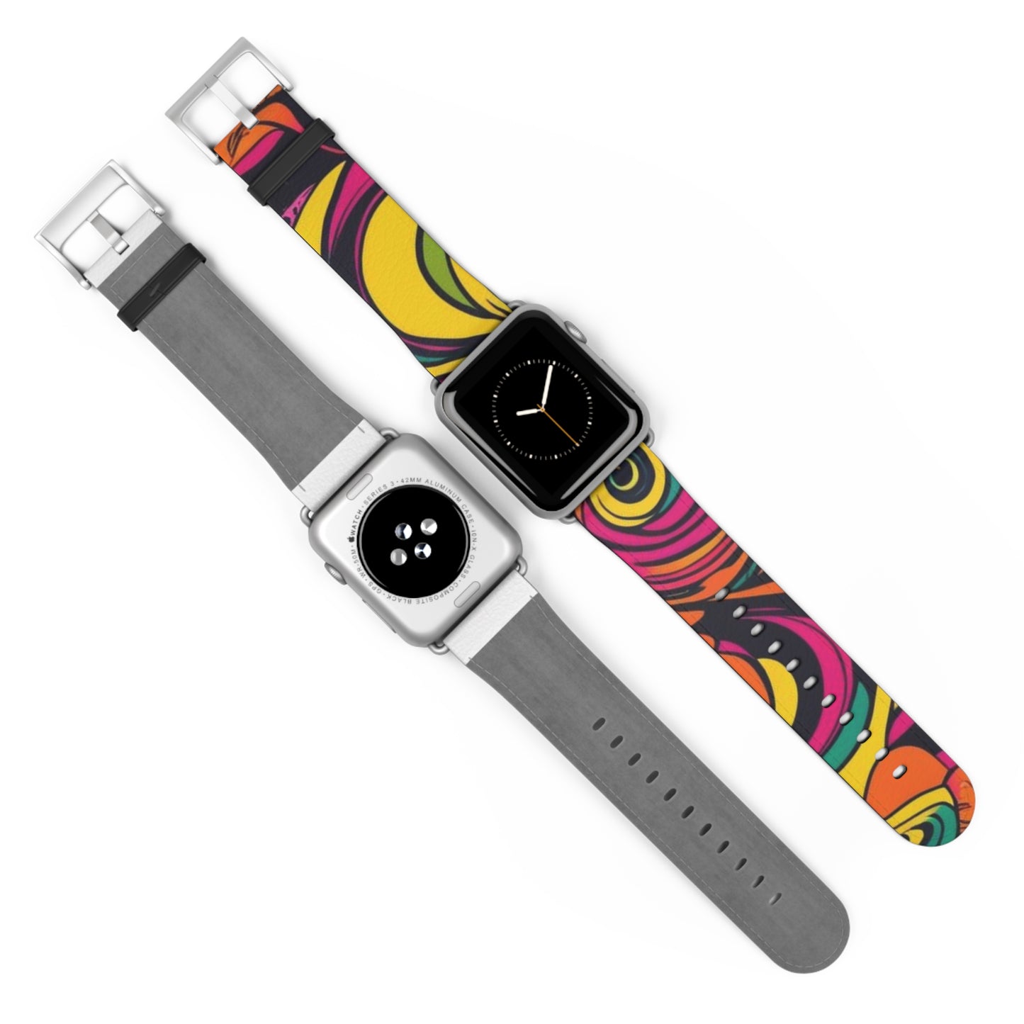 Vivid Groove Spiral Watch Band