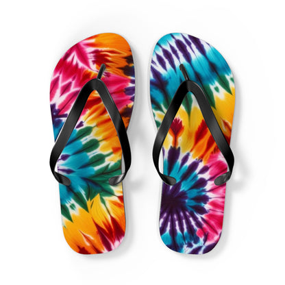 Men's Tie Dye Flip Flops