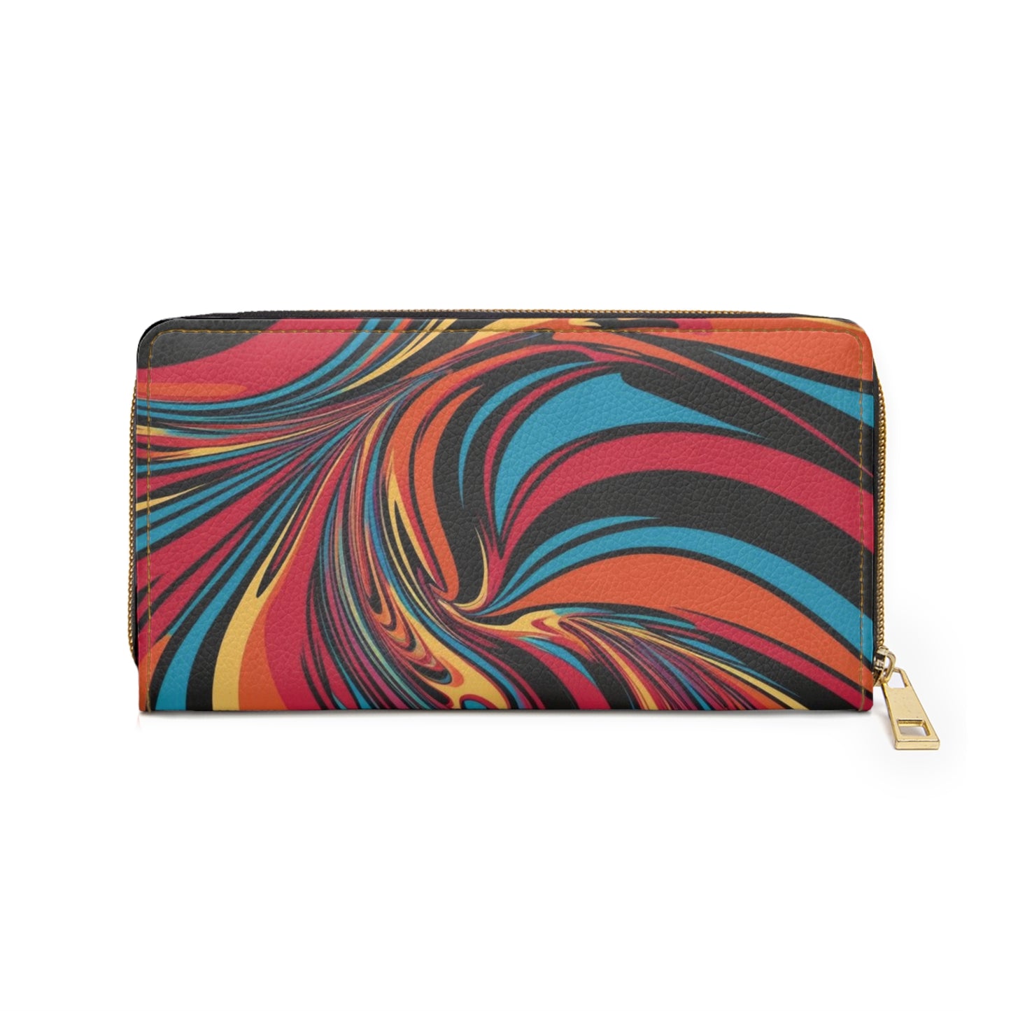 Cosmic Swirl Zipper Wallet